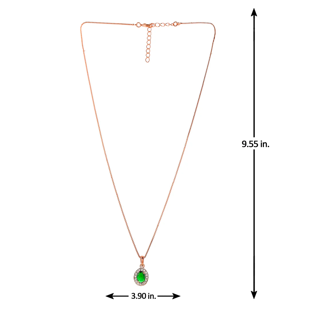 Sparkling Essentials Green Oval Cut Zirconia Box Set - Image 8