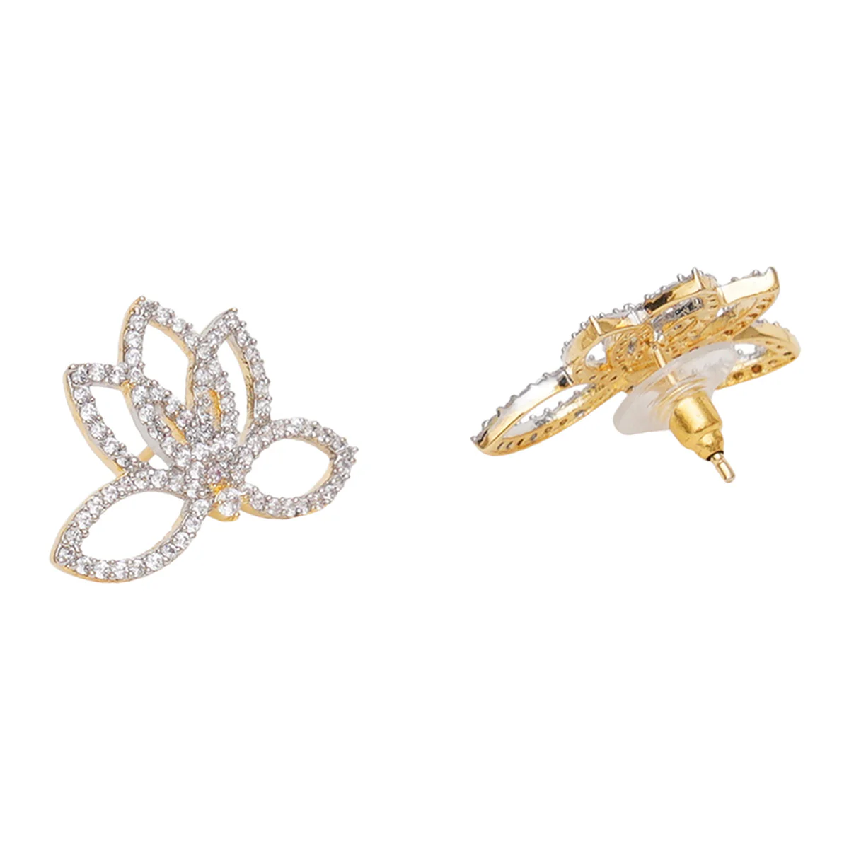 Sparkling Essentials Interlocked Marquise Earrings - Image 4