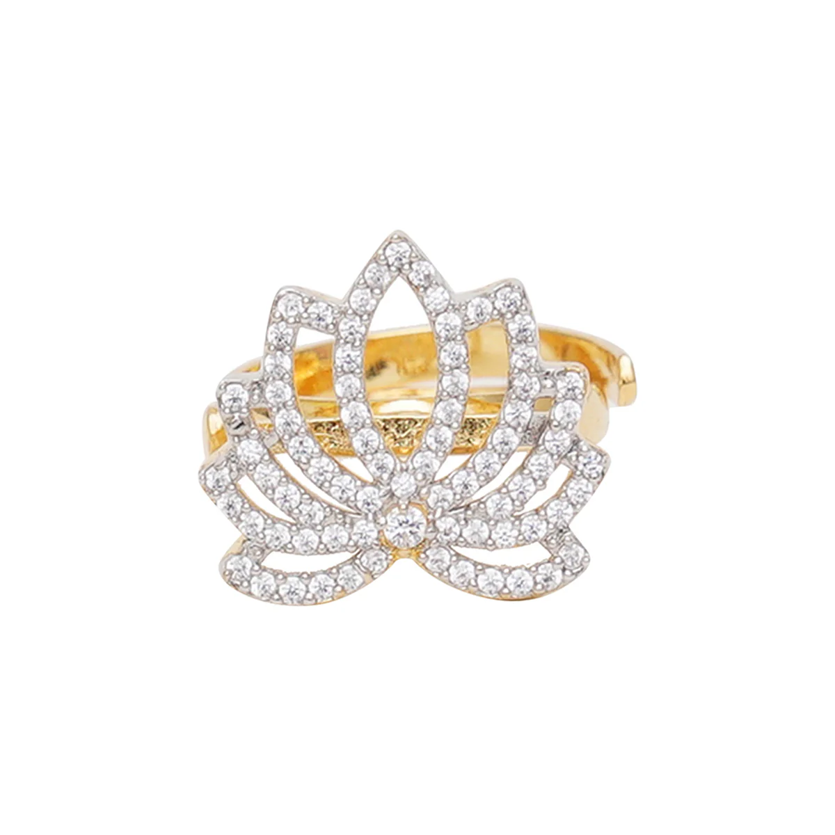 Sparkling Essentials Loatus Motifs Mangalsutra Set - Image 6