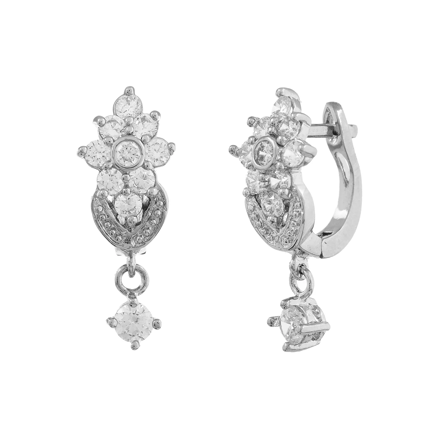Sparkling Essentials Lyra Hoop Earrings - Image 3