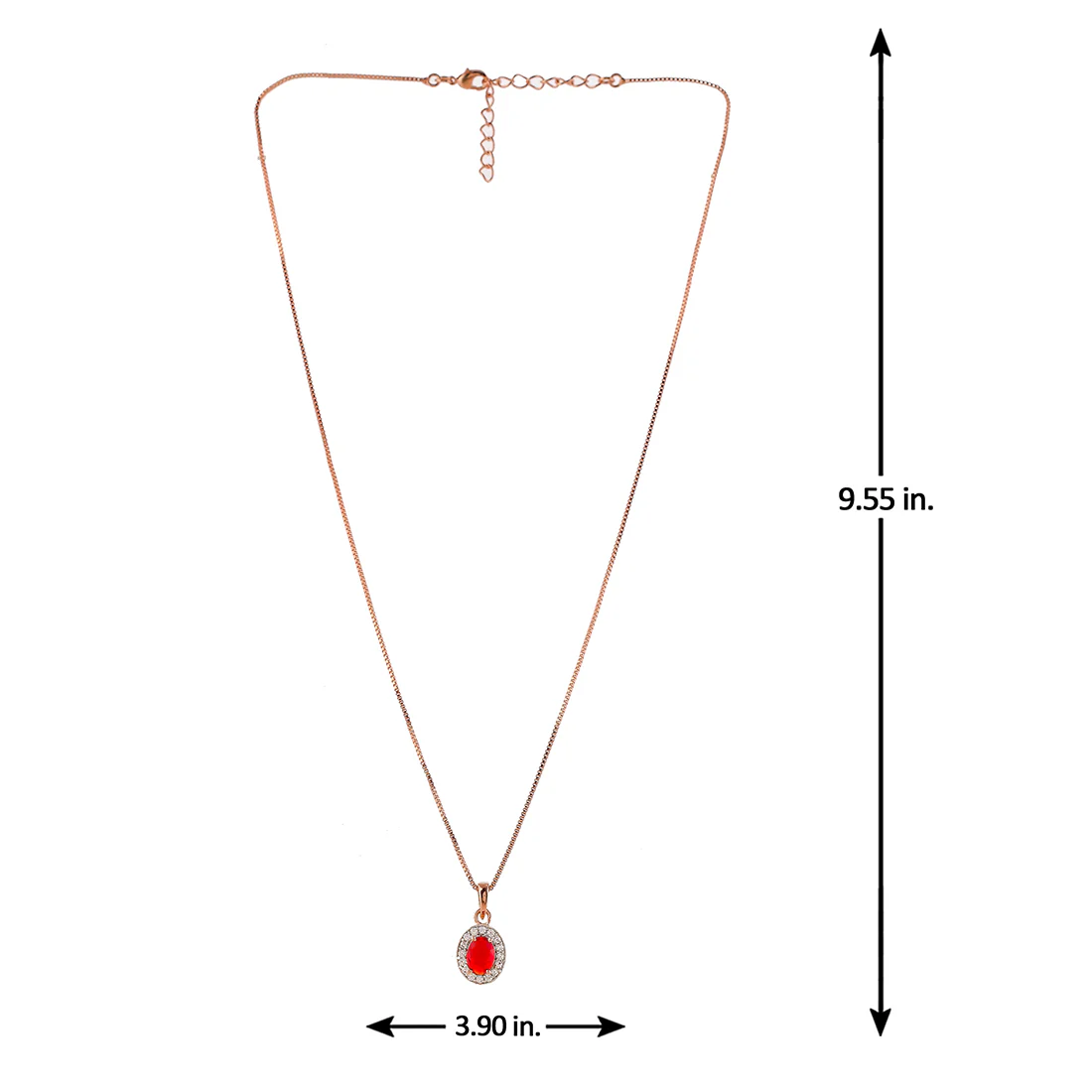 Sparkling Essentials Red Oval Cut Zircon Box Set - Image 8