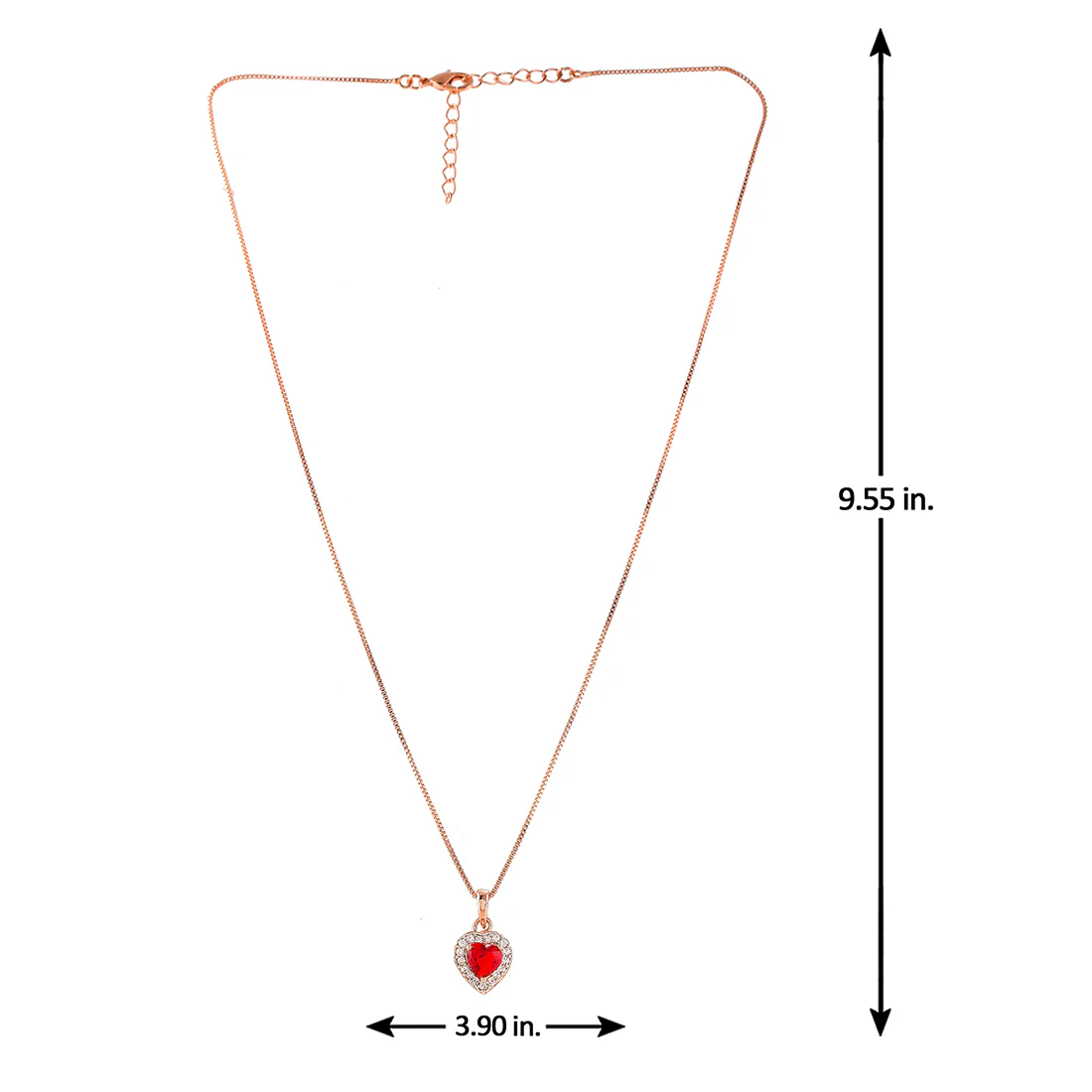 Sparkling Essentials Red Heart Shaped Zircon Box Set - Image 8