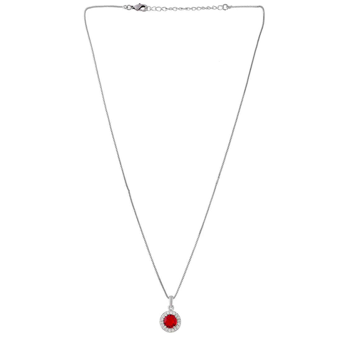 Sparkling Essentials Red Round Cut Cluster Setting CZ Box Set - Image 4