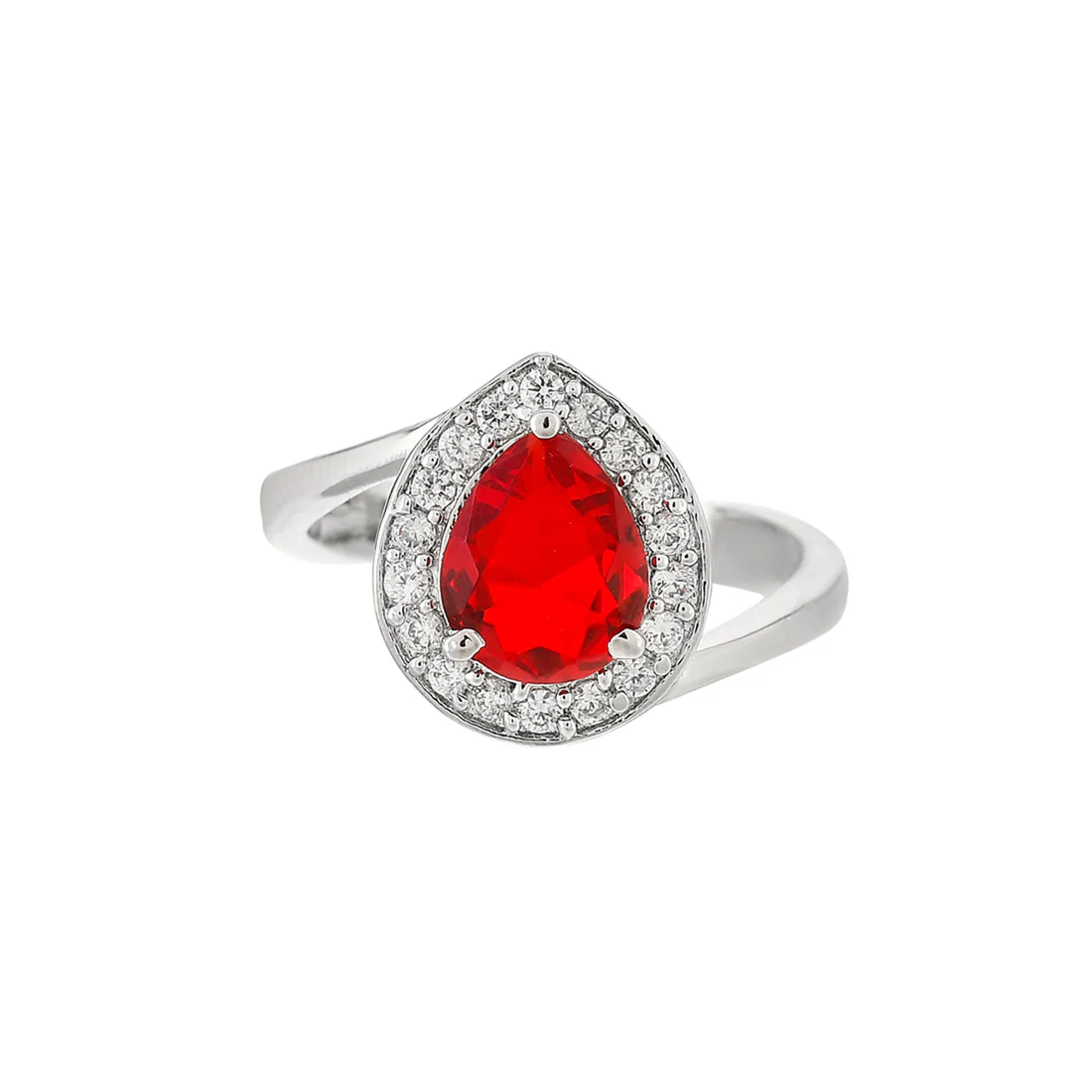 Sparkling Essentials Red Teardrop Cut CZ Box Set - Image 7
