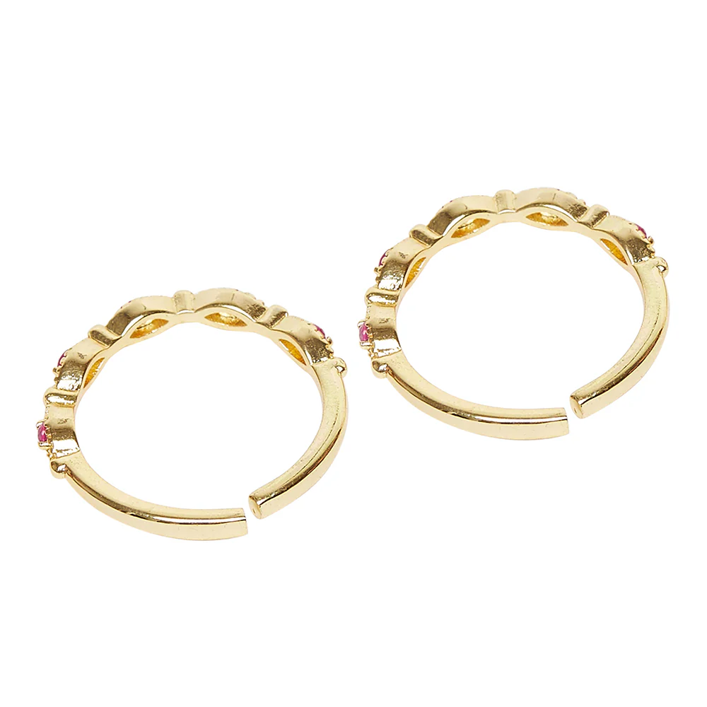 Sparkling Essentials Stylish Toe Rings For Modish Women - Image 4