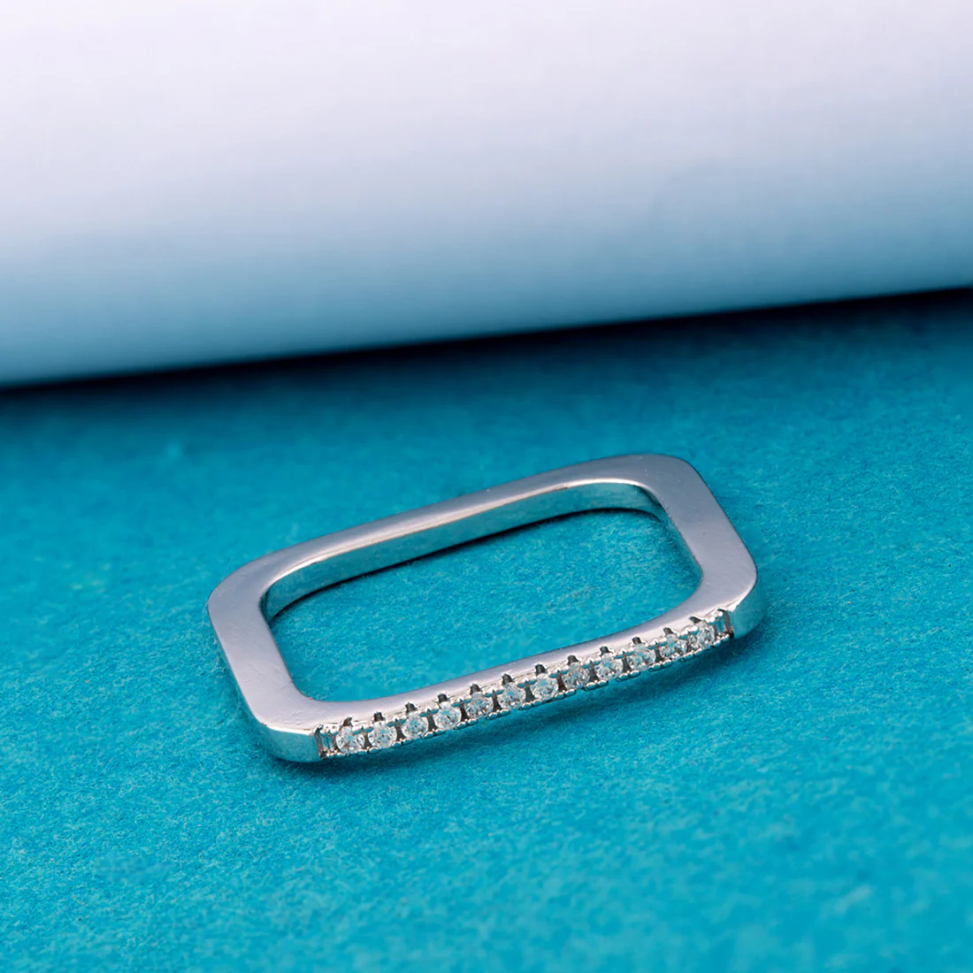 Square Shaped Women's Ring