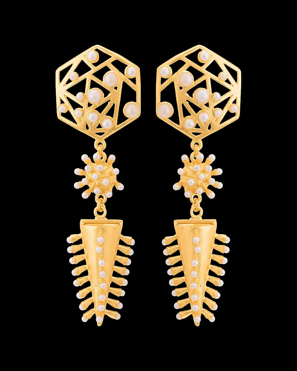 Star Struck Little Drops of Heaven Earrings - Image 3