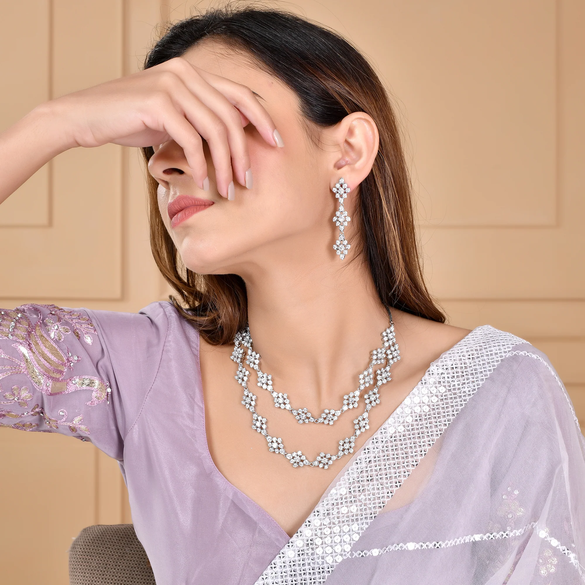 Starlight Danica Layered Necklace Set
