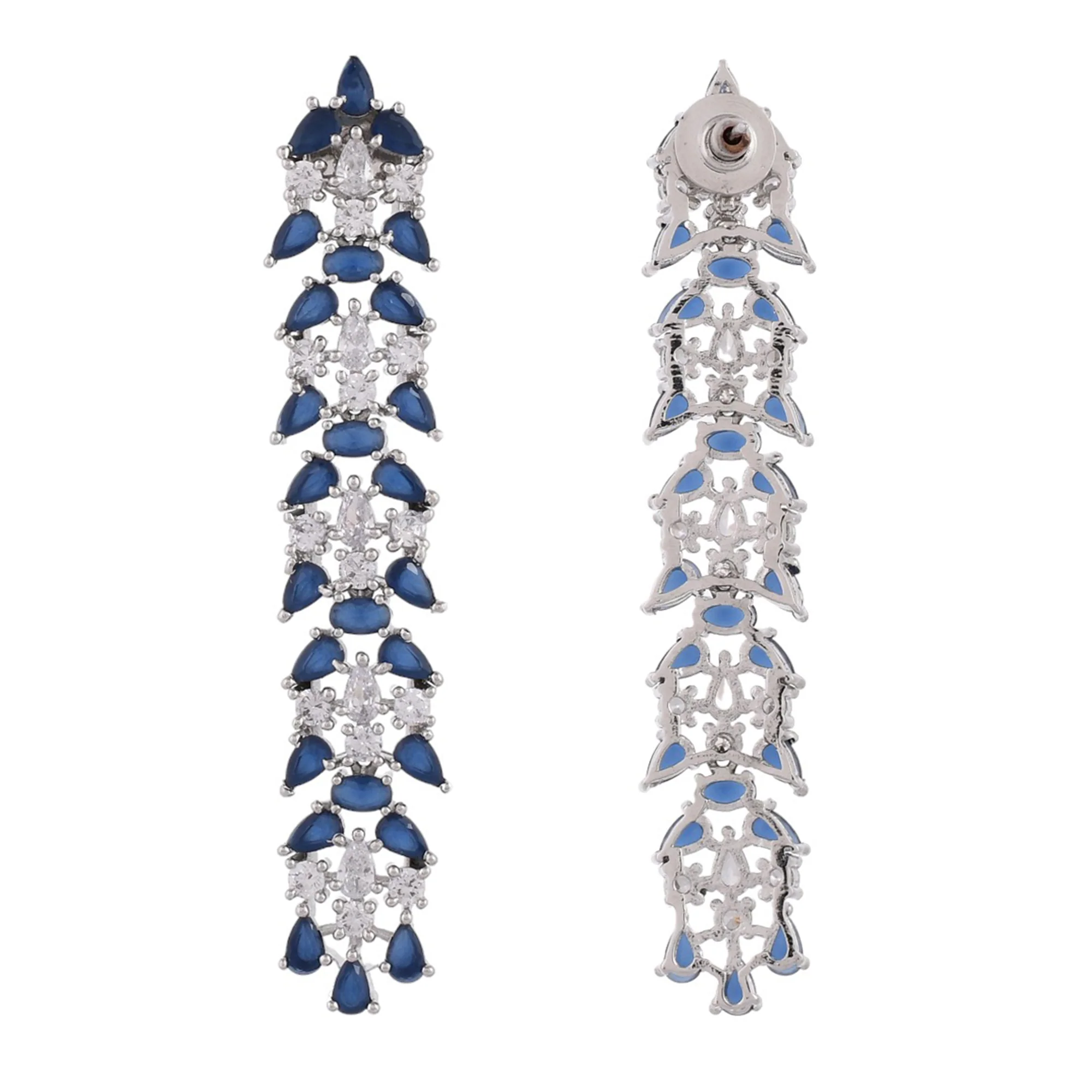 Starlight Hesper Long Drop Statement Earrings - Image 5
