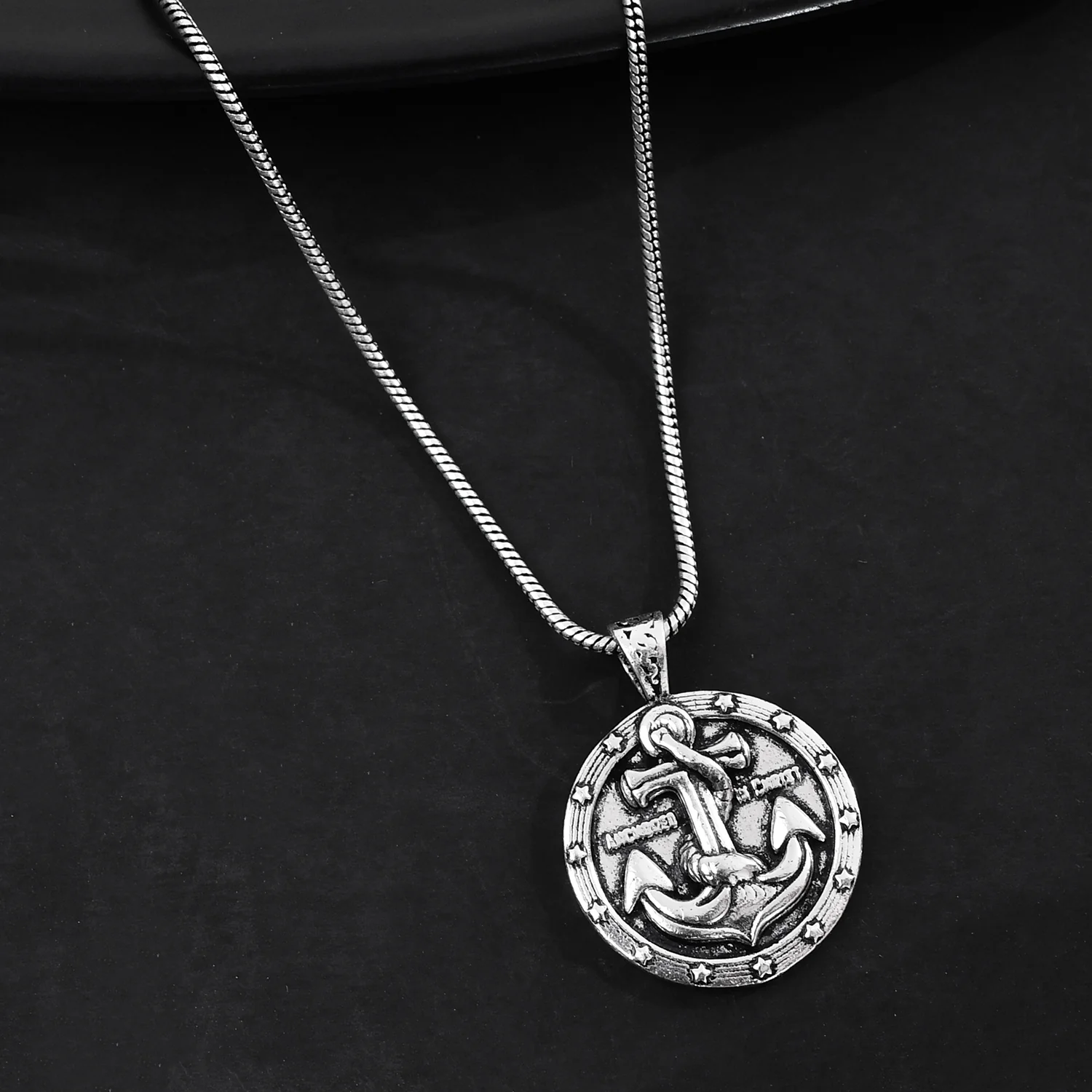 Statement Anchorbound Mens Pendant