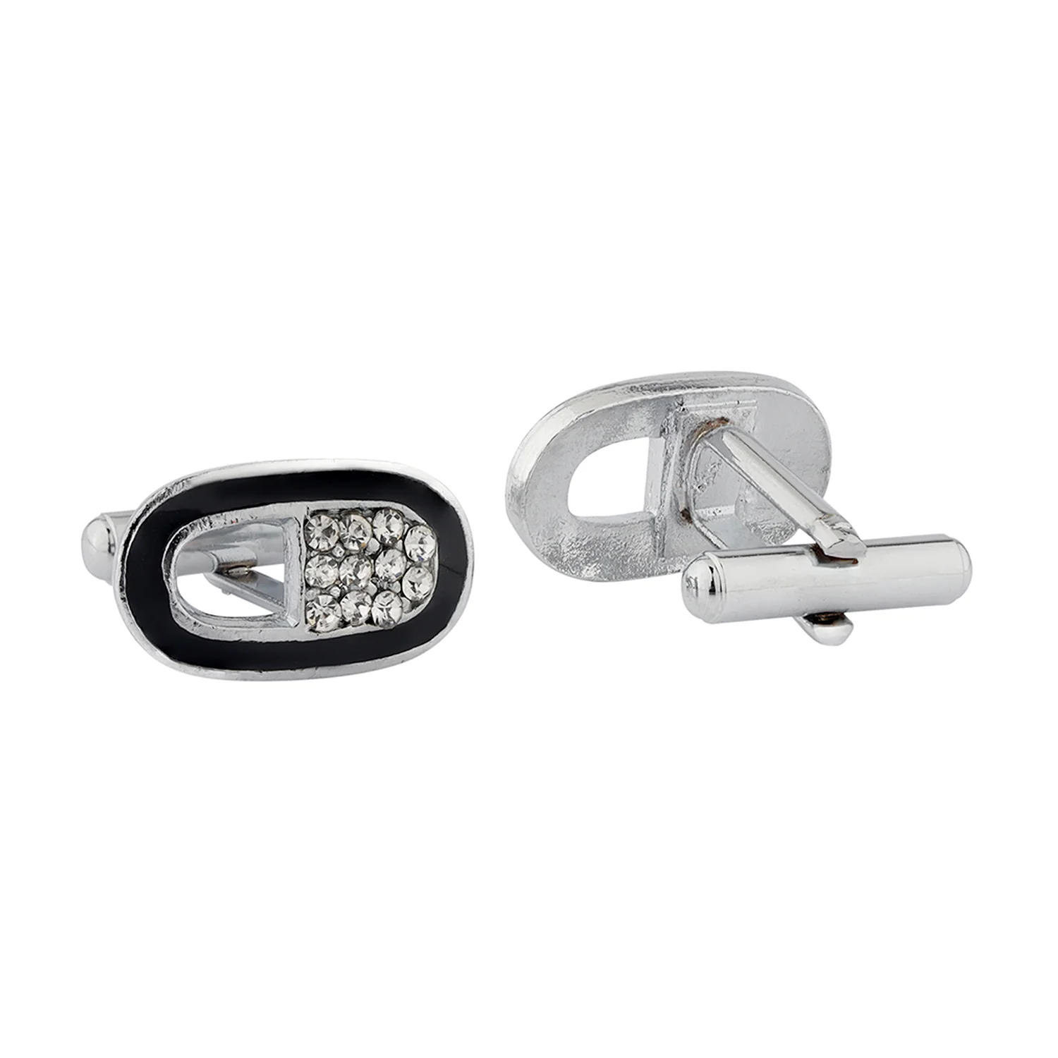 Statement Elite Silver Cufflinks - Image 5