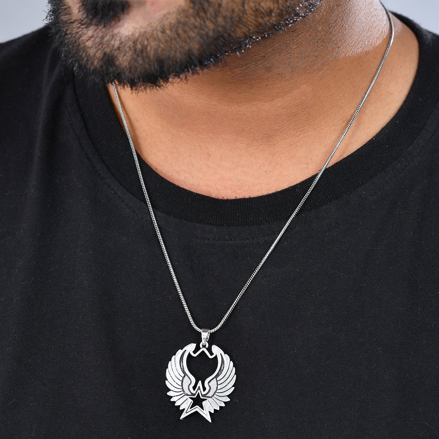 Statement Phoenix Mens Pendant - Image 2