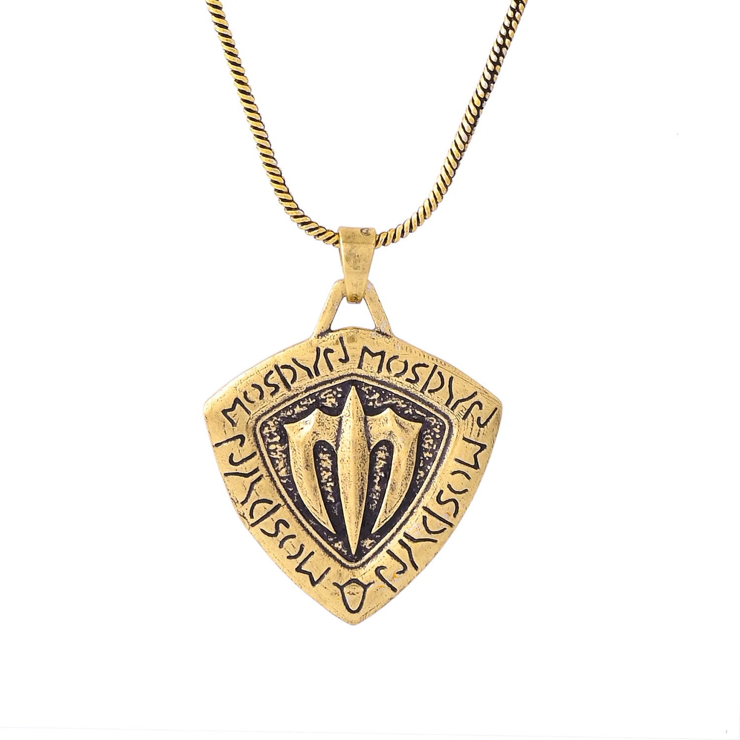 Statement Shield of Honor Mens Pendant - Image 4