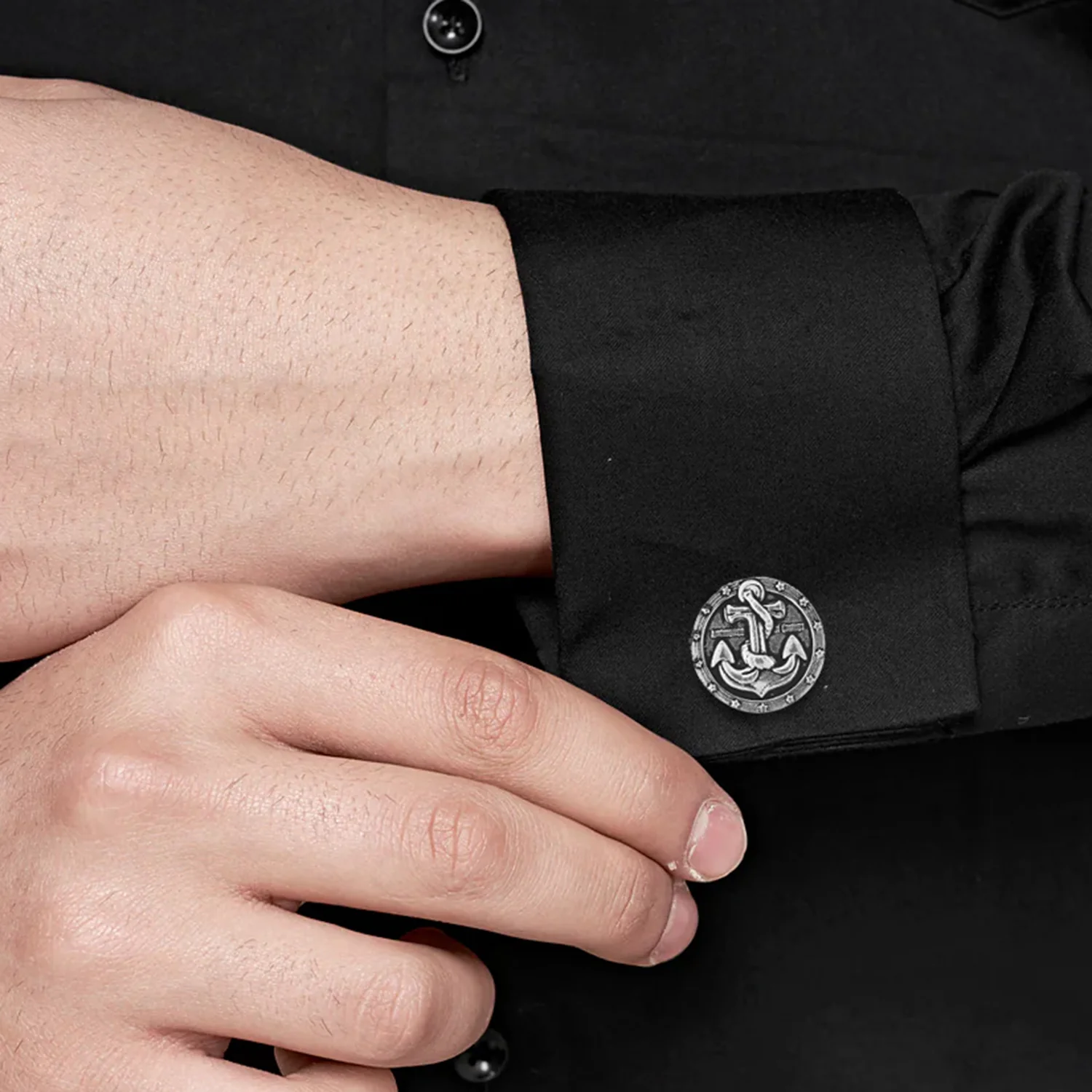 Statement The Nautical Knot Cufflinks - Image 2