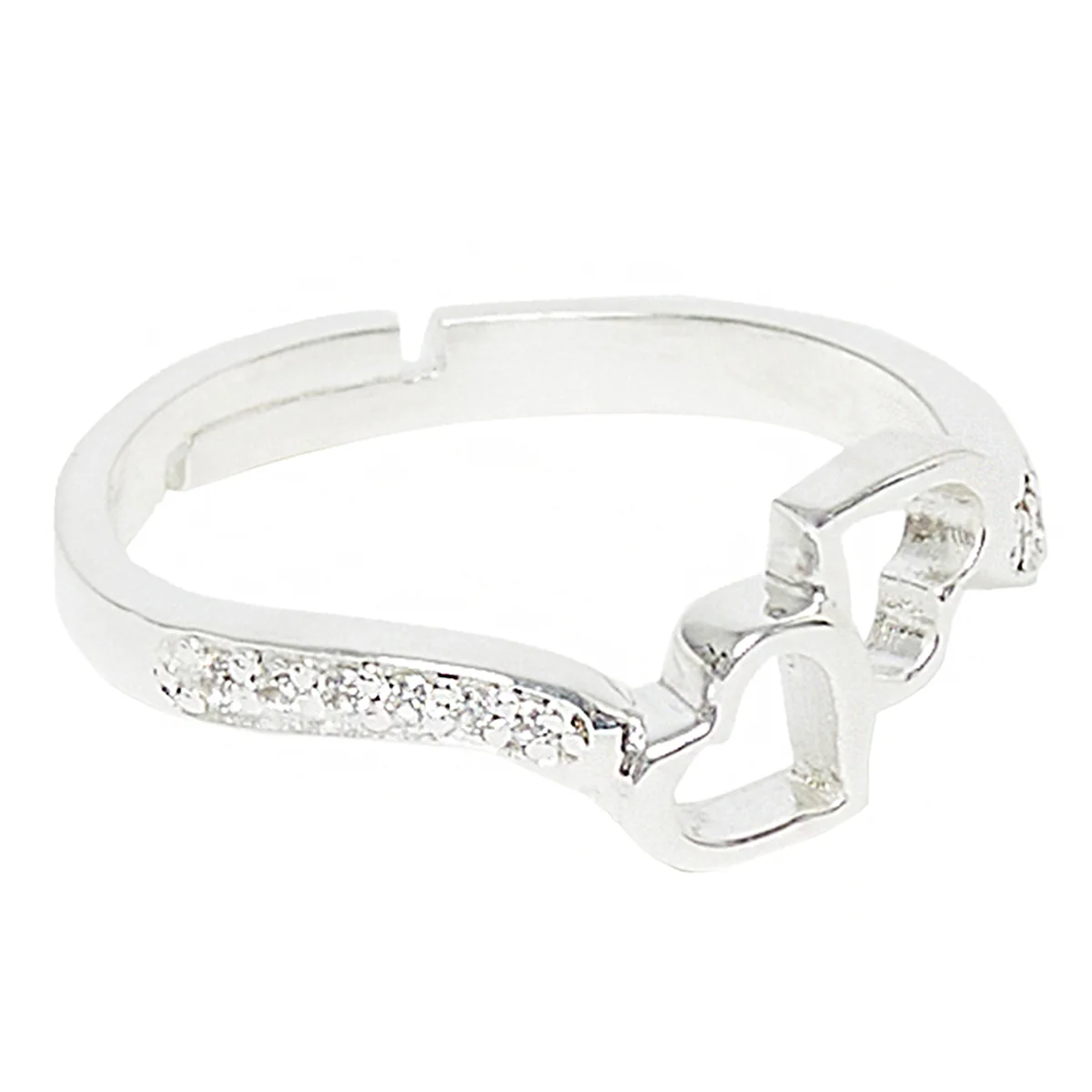 Sterling Silver Band Ring With Smooth Finish - Image 5