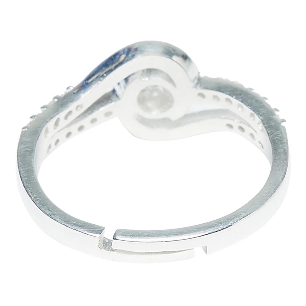 Sterling Silver Classy Cluster Ring - Image 4