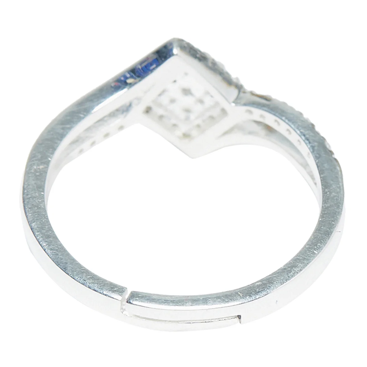 Sterling Silver Cluster Ring - Image 4