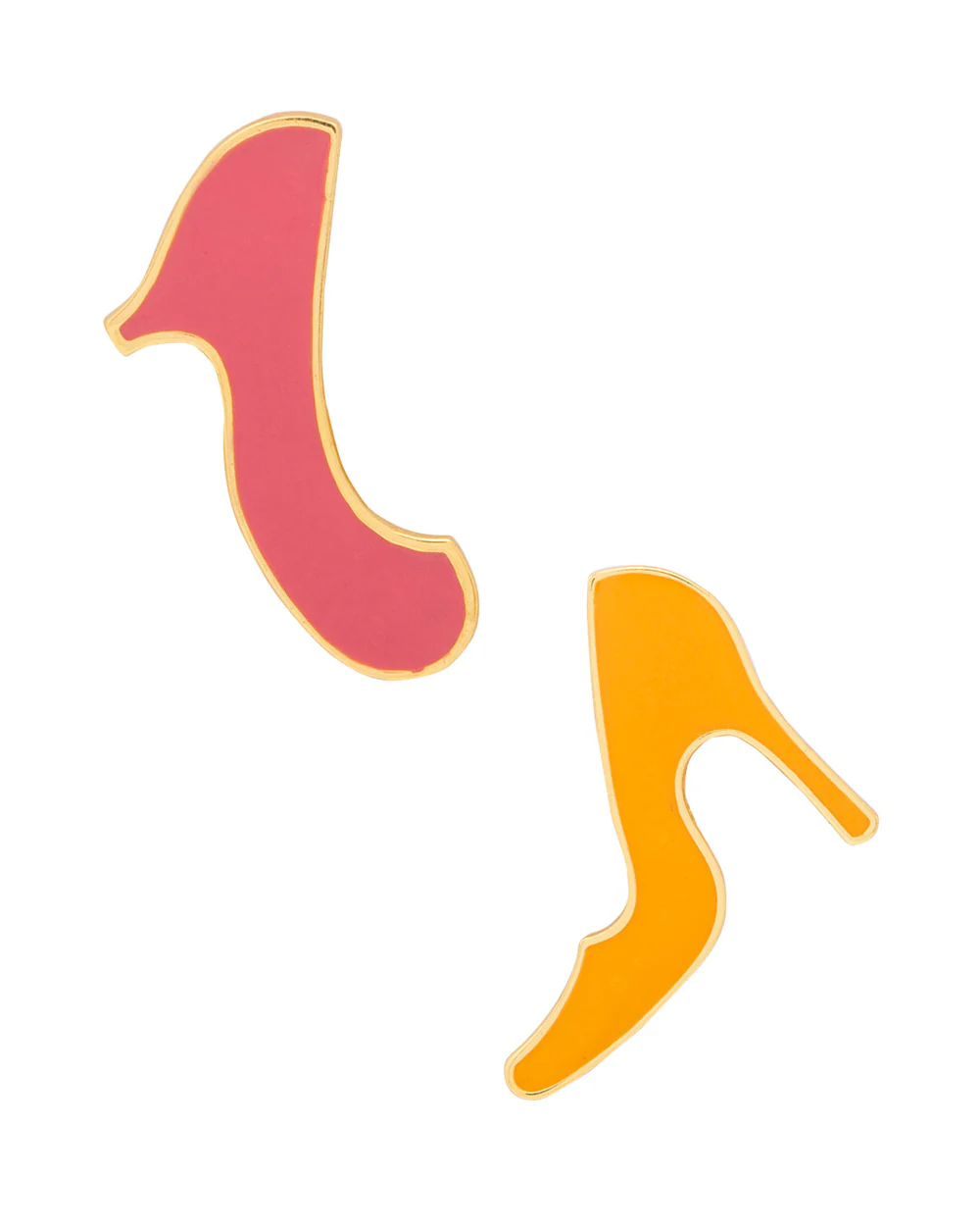 Stilettos Design Brooch Pair - Image 2
