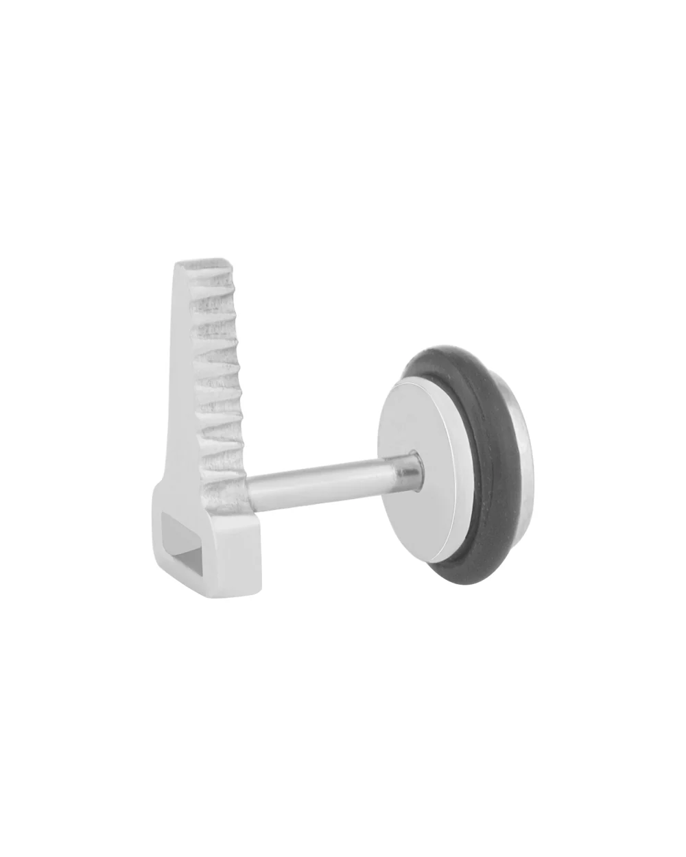 Stud Out Key Pattern Earring - Image 3