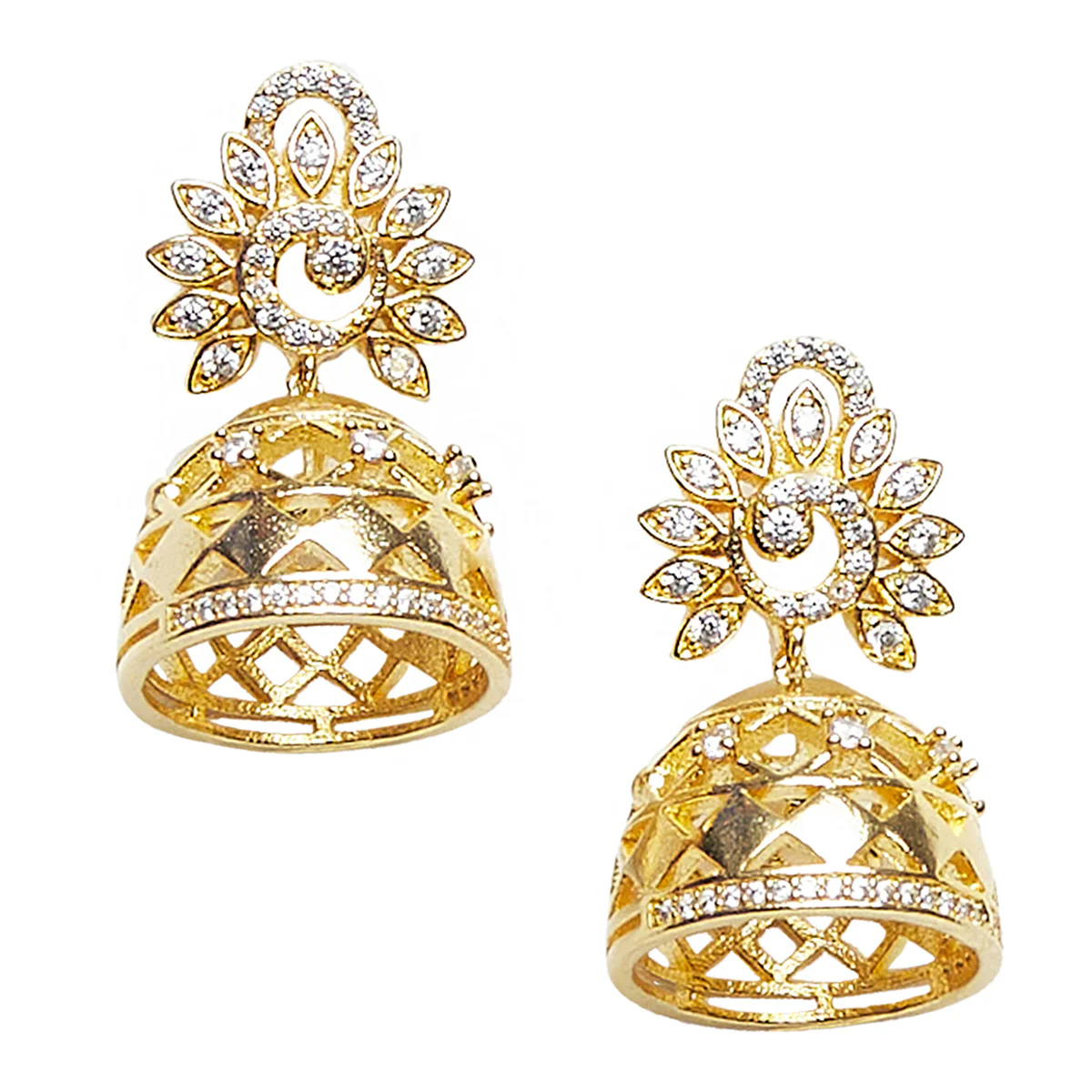 Stylish Jhumki Earrings - Image 3