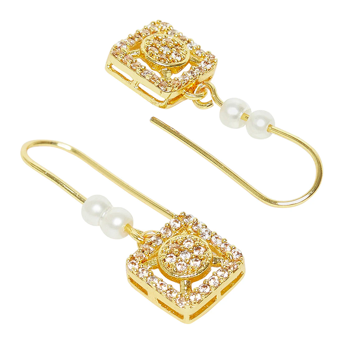 Stylish Pearly Whites Earrings - Image 3