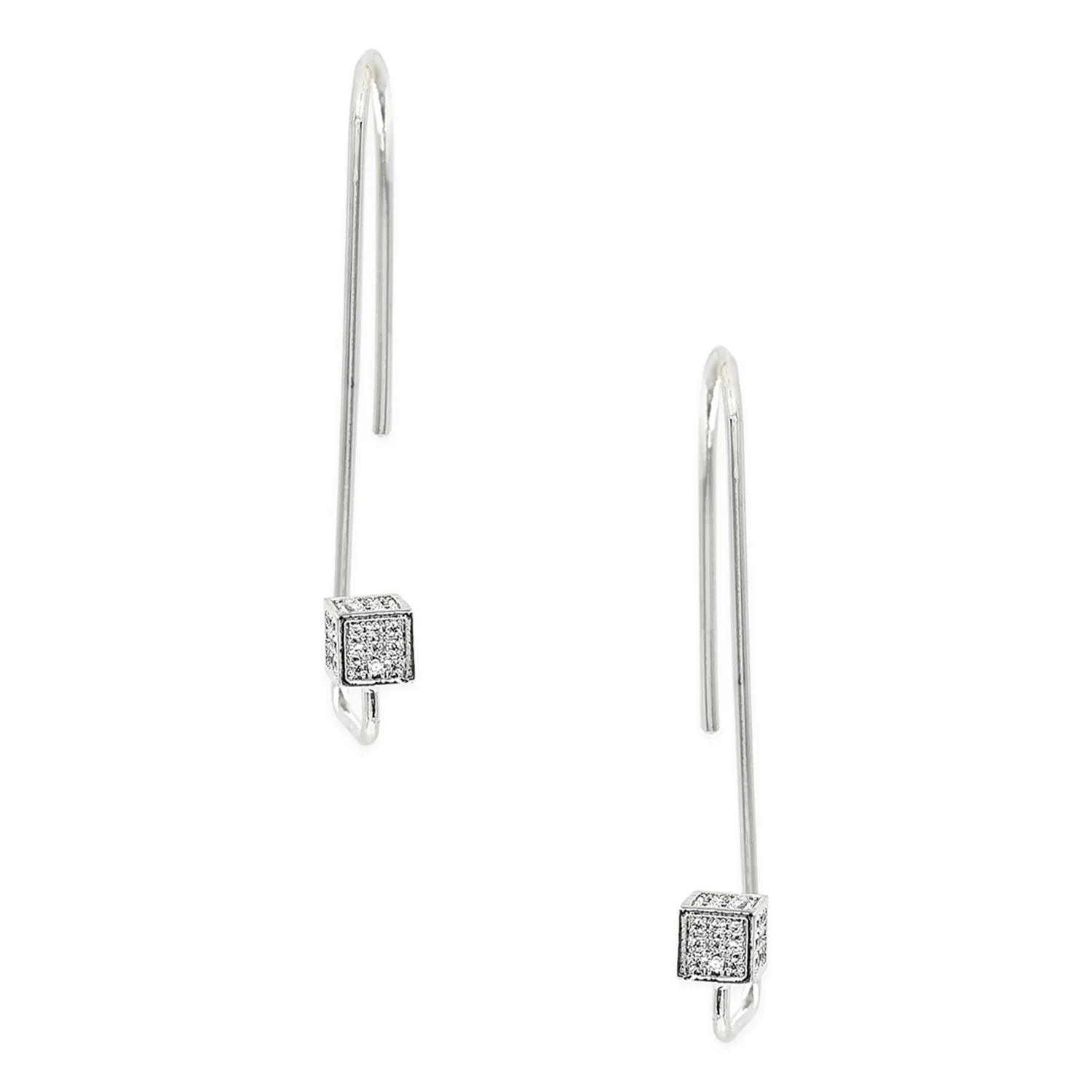 Stylish Silver Plated Earrings - Image 3