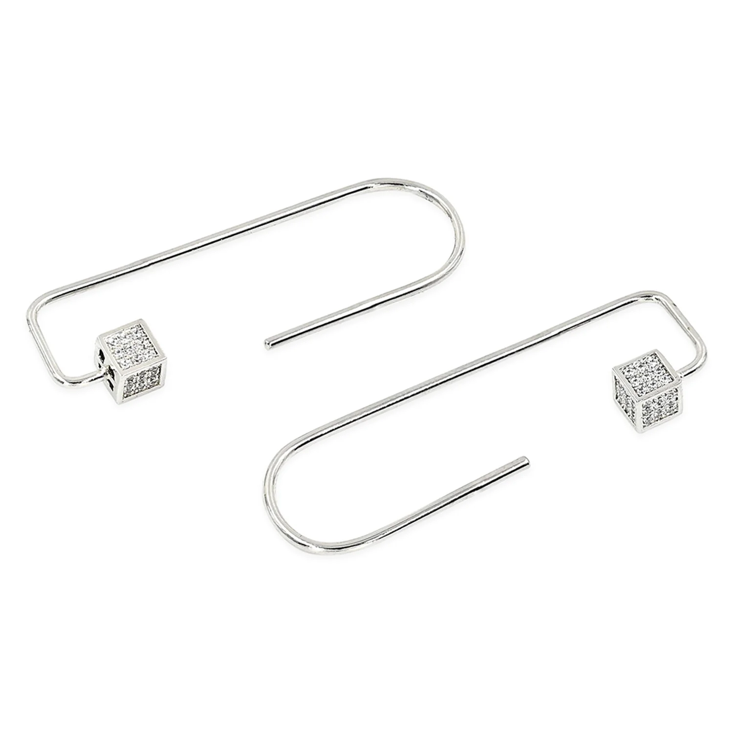 Stylish Silver Plated Earrings - Image 4