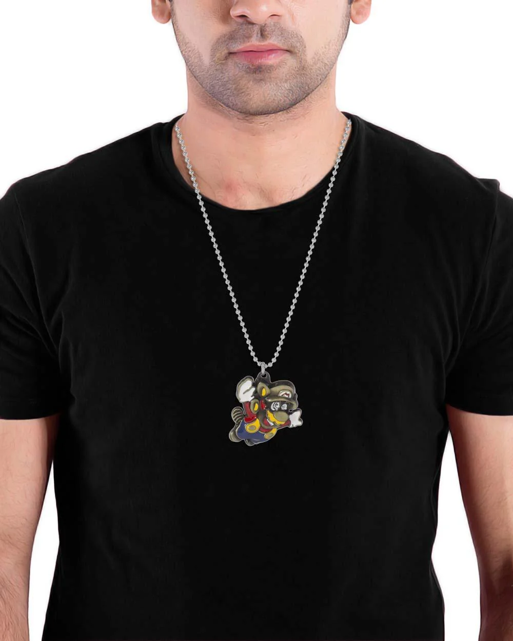 Super Mario Pendant With Chain - Image 4