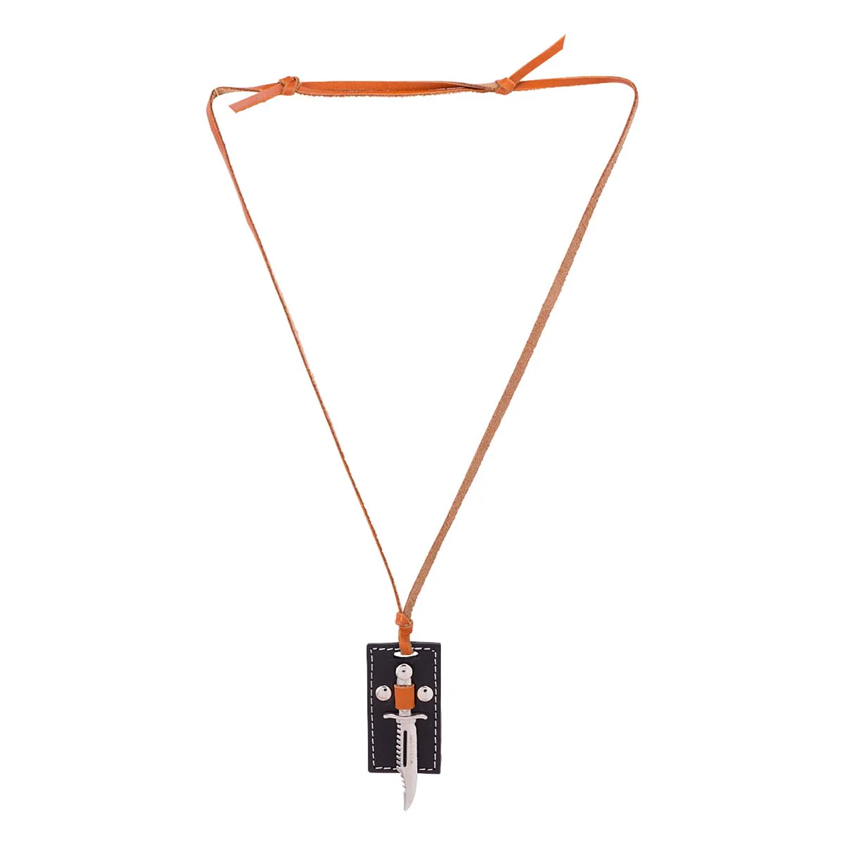 Sword Designer Pendant With Leather Chain - Image 5