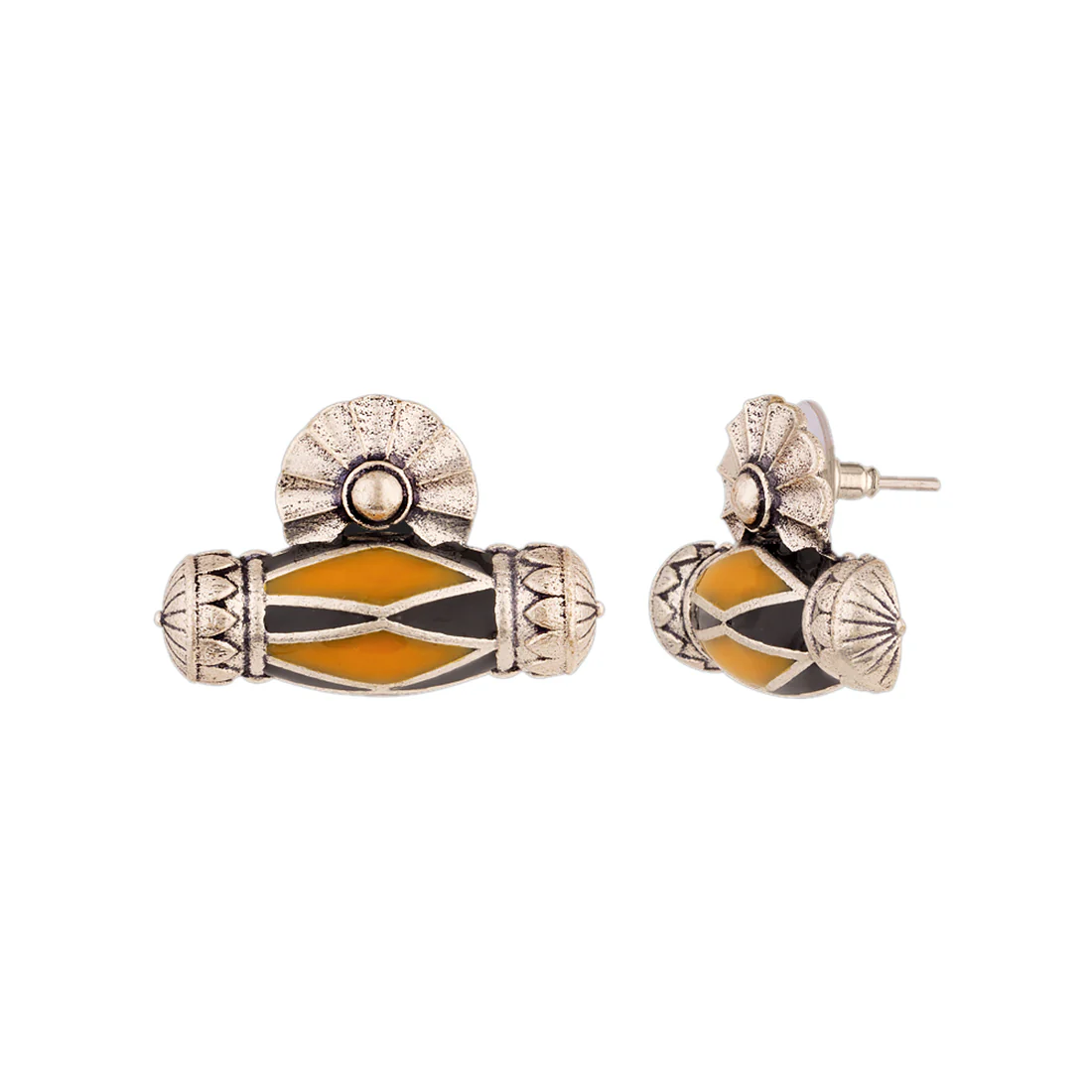 Taal Mridang Dholak Stud Earrings - Image 4