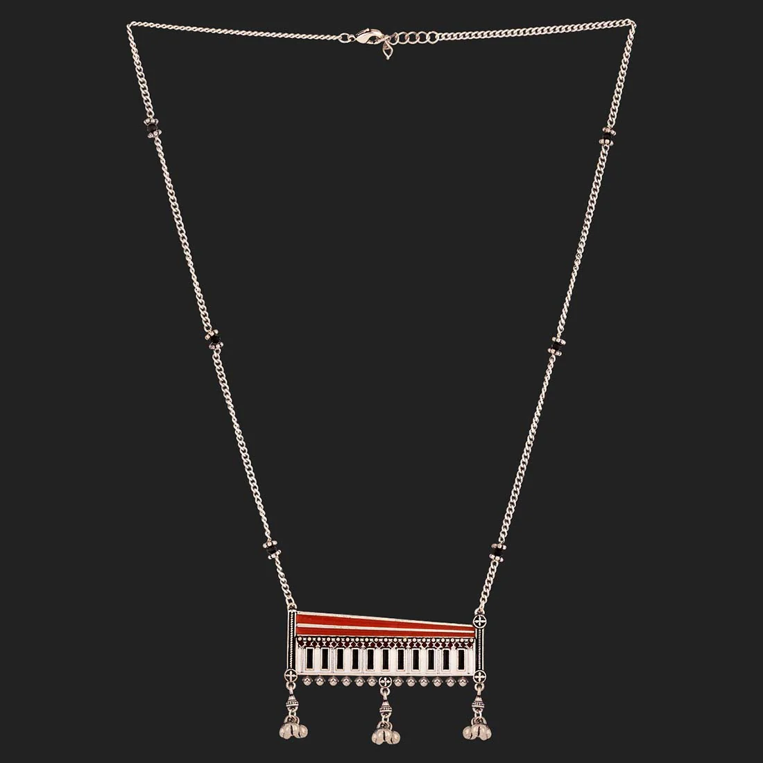 Taal Mridang Harmonium Statement Necklace - Image 4