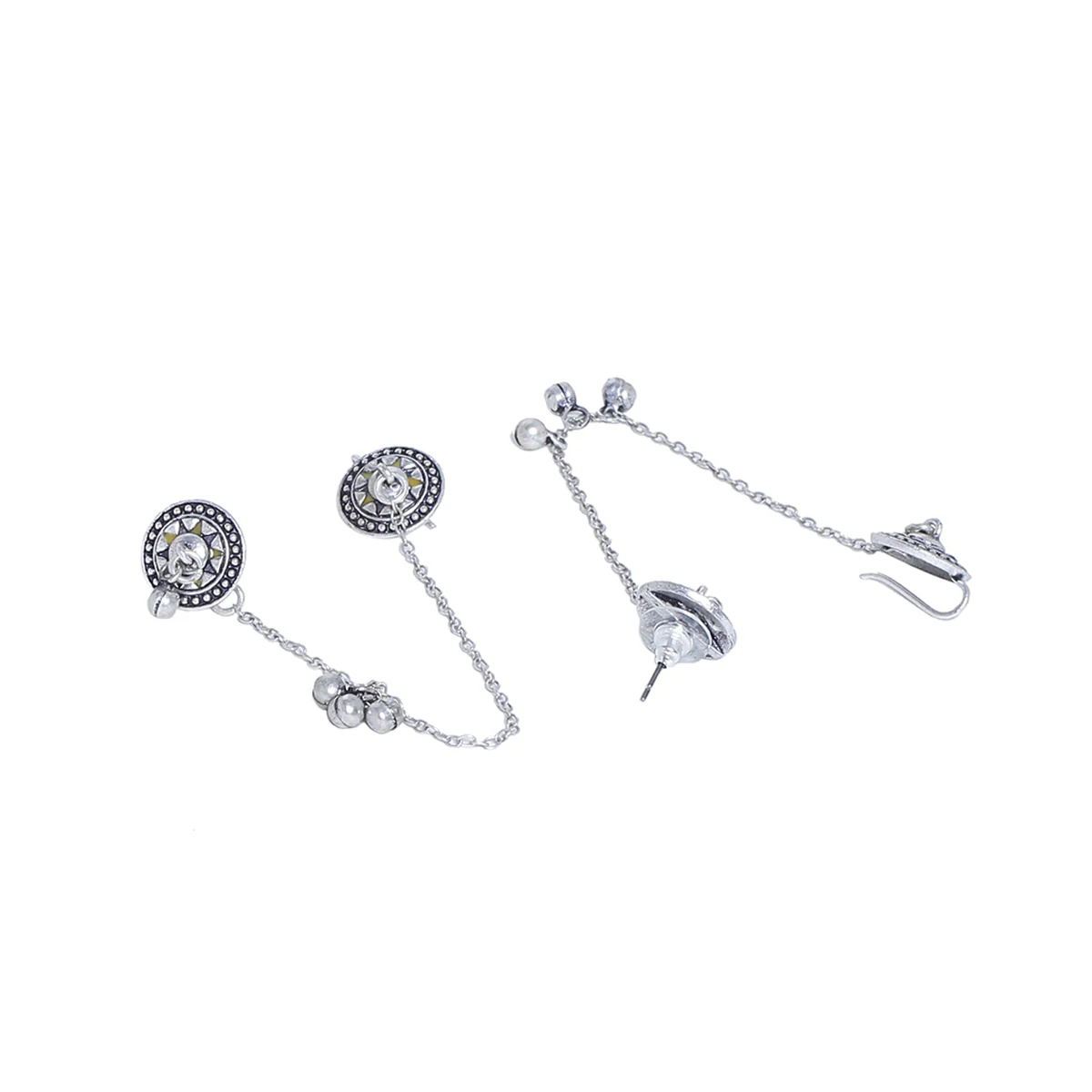 Taal Mridang Tabla Sahara Earrings - Image 4