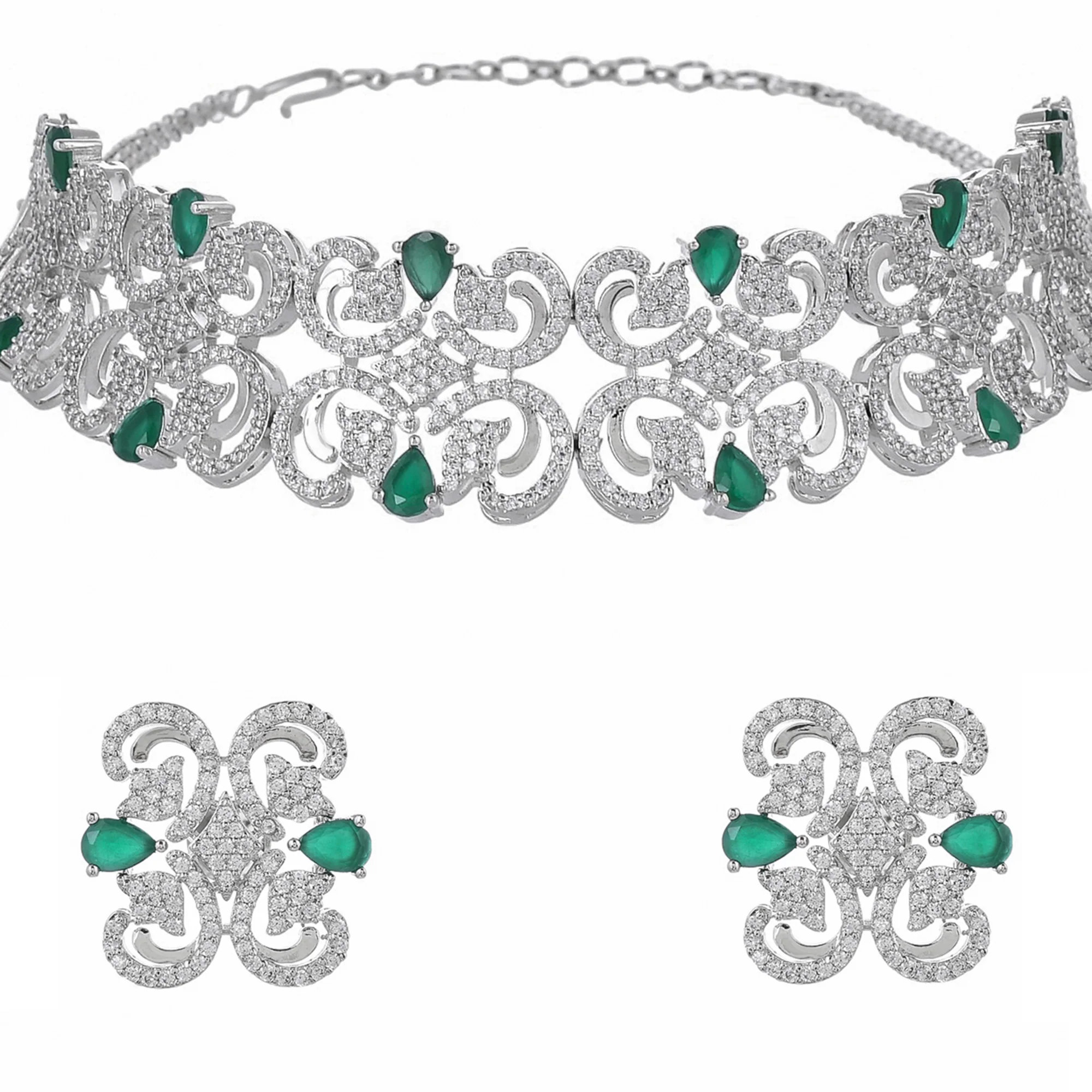 Taj Jahan Necklace Set - Image 3