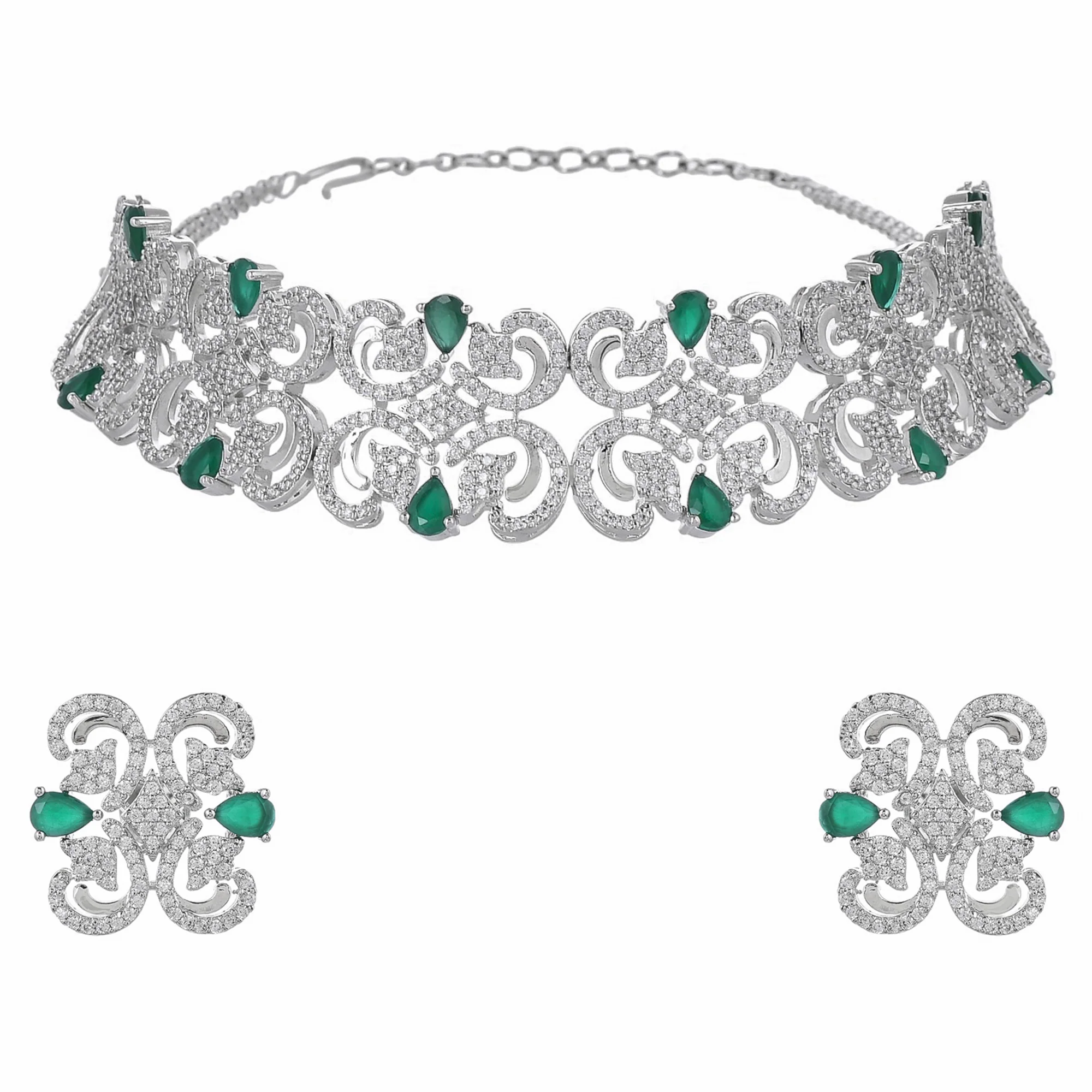 Taj Jahan Necklace Set - Image 4