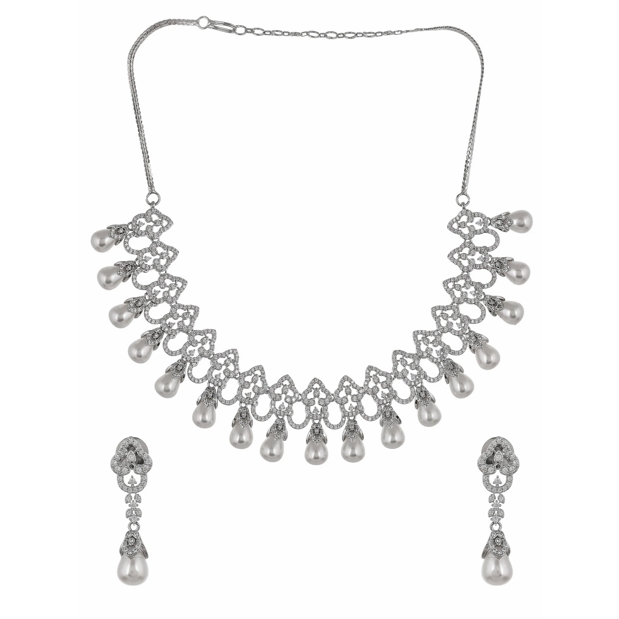 Taj Noor Necklace Set - Image 4