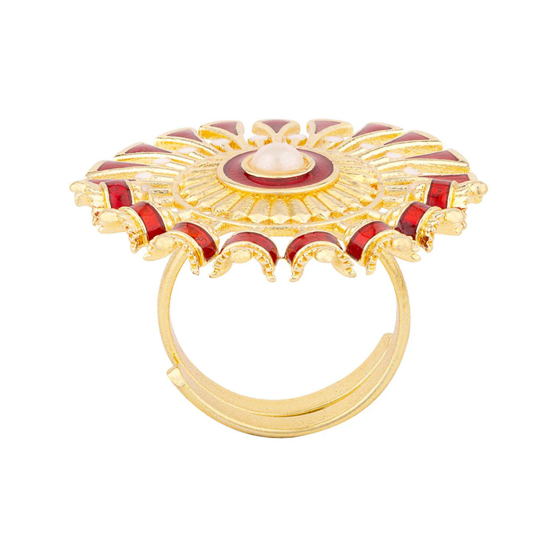 Temple Bell Spikes Ring - Image 4