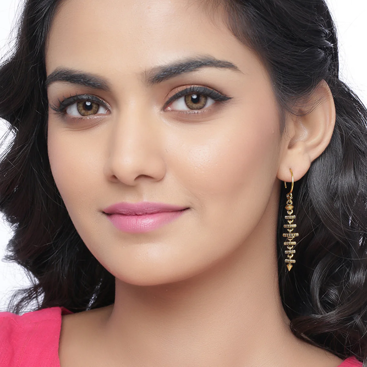 Temple of Love Layered Style Tribal Inspired Earrings - Image 2