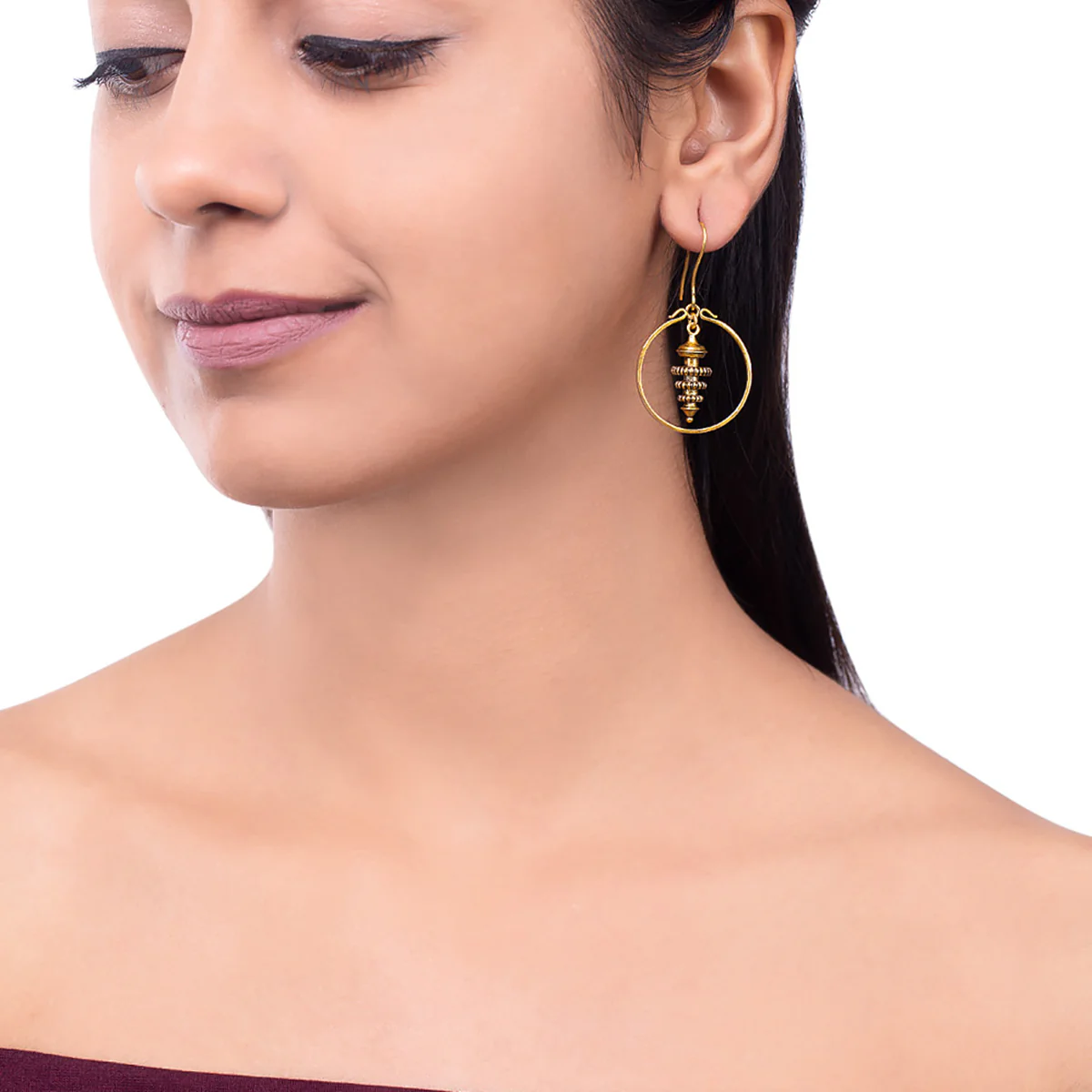 Temple of Love Temple Motif Earrings - Image 2