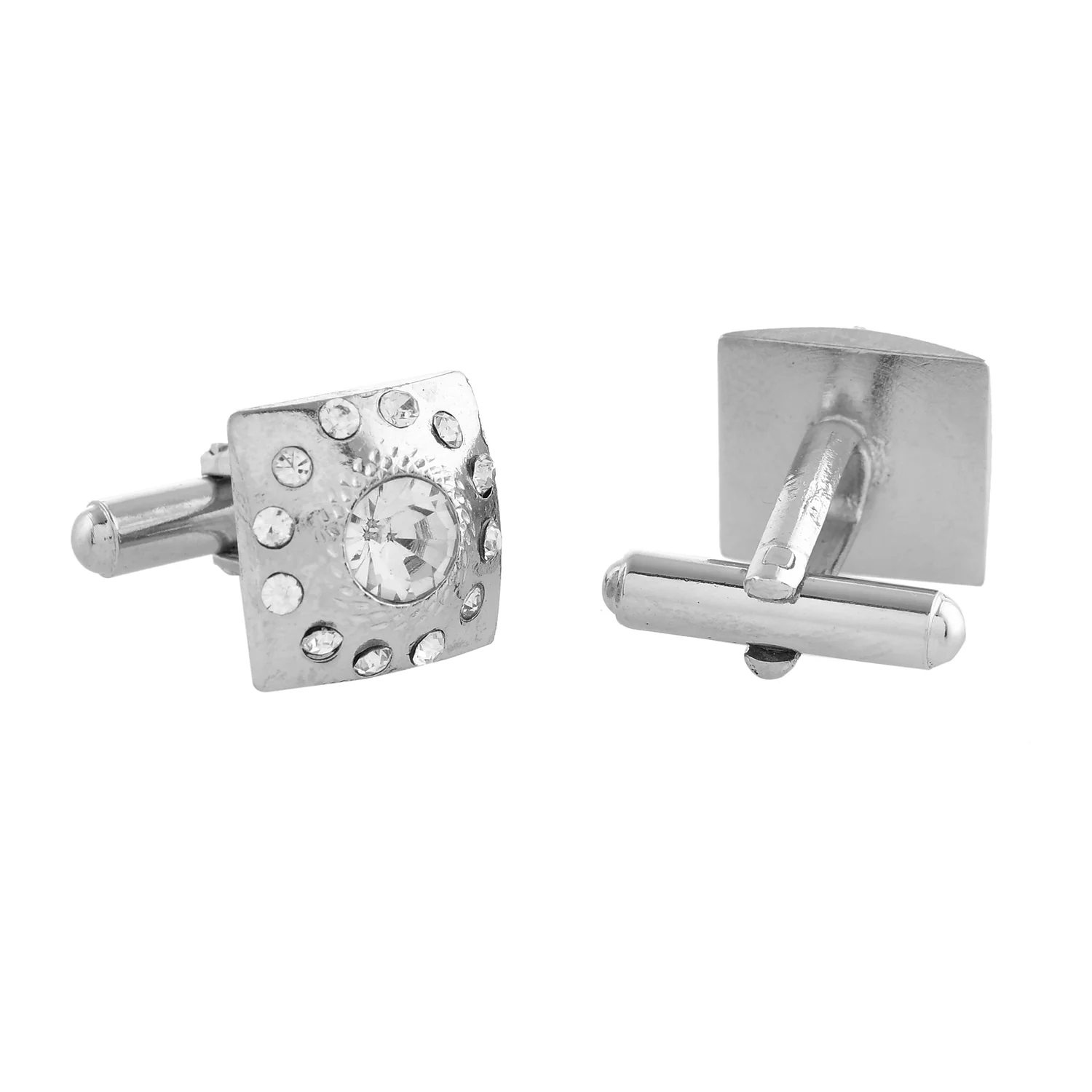 Titan Silver Mens Cufflinks - Image 5