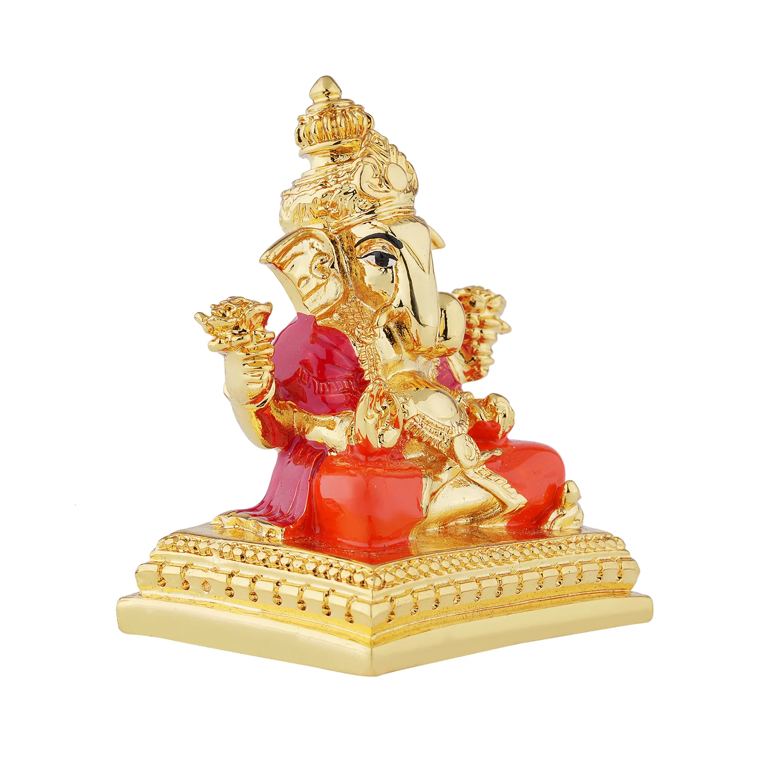 Touch of Festive Lord Ganesha Idol - Image 4