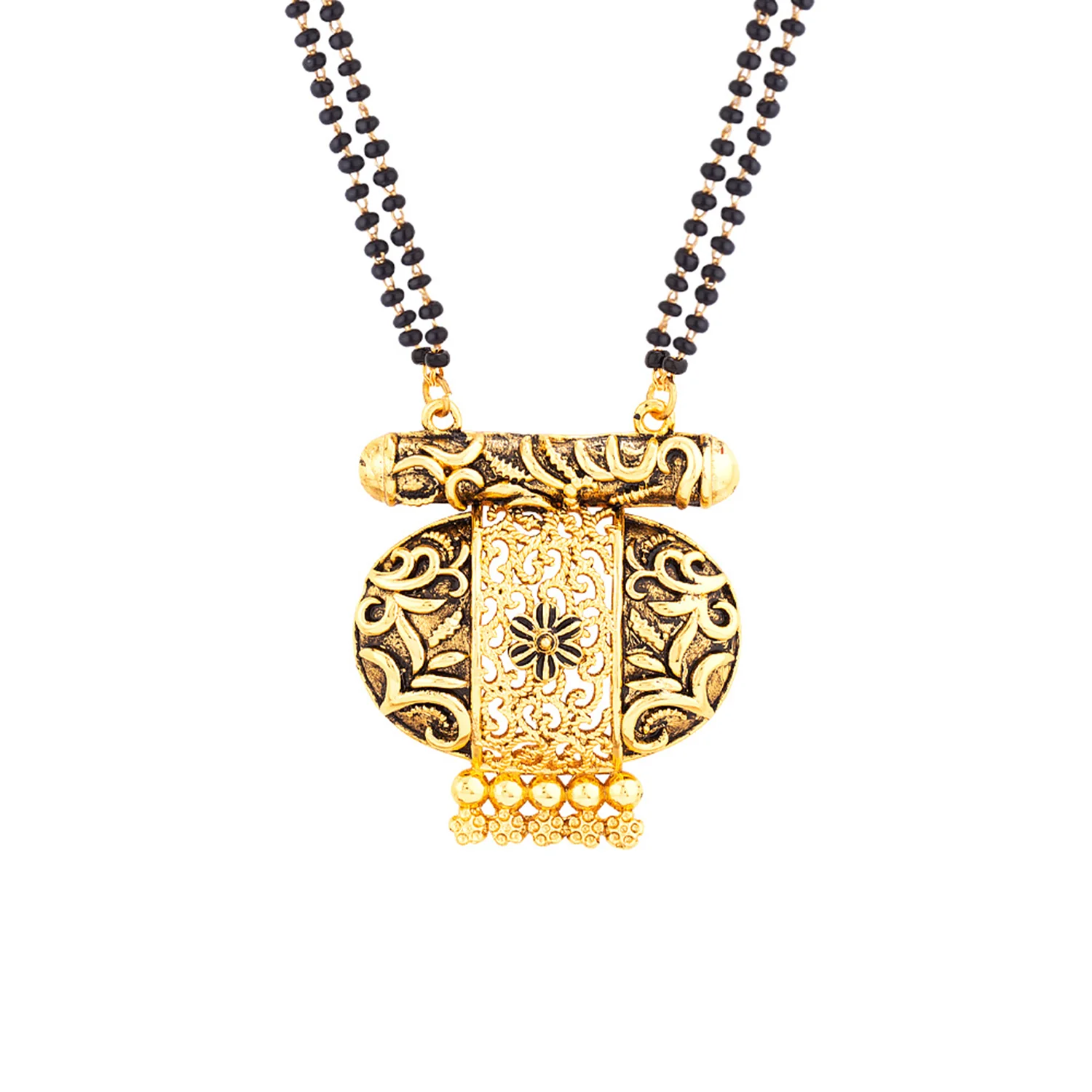 Traditional Gold Plated Mangalsutra - Image 3