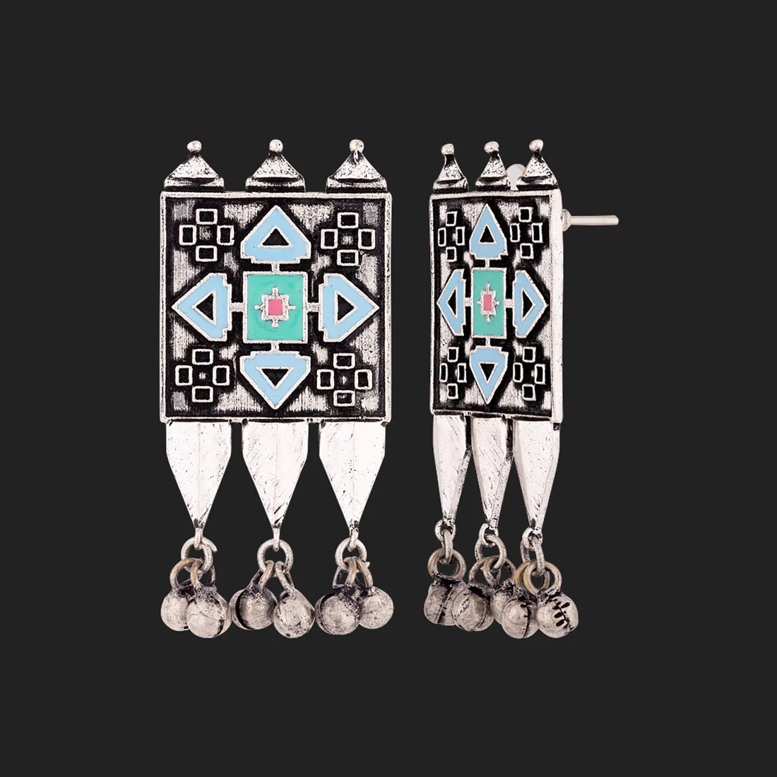 Treasure from Trunk Lightly Embellished Earrings - Image 4