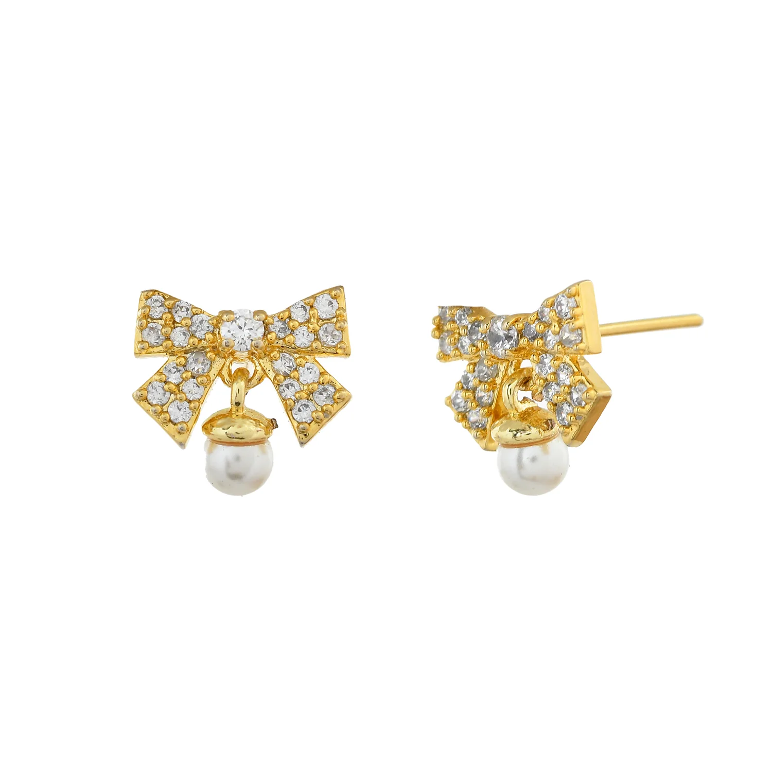 Trendy Adore Me Bowtiful Stud Earrings - Image 3