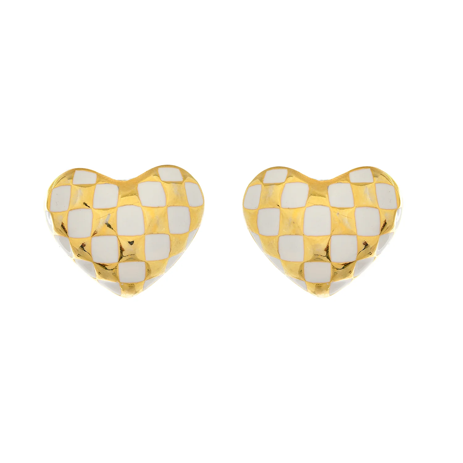 Trendy Candy Heart Stud Earrings - Image 4