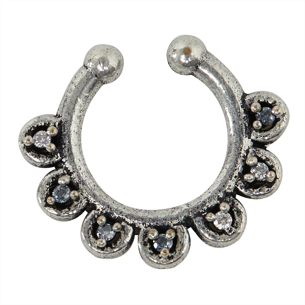 Trendy Design Silver Plated Nose Ring - Image 3