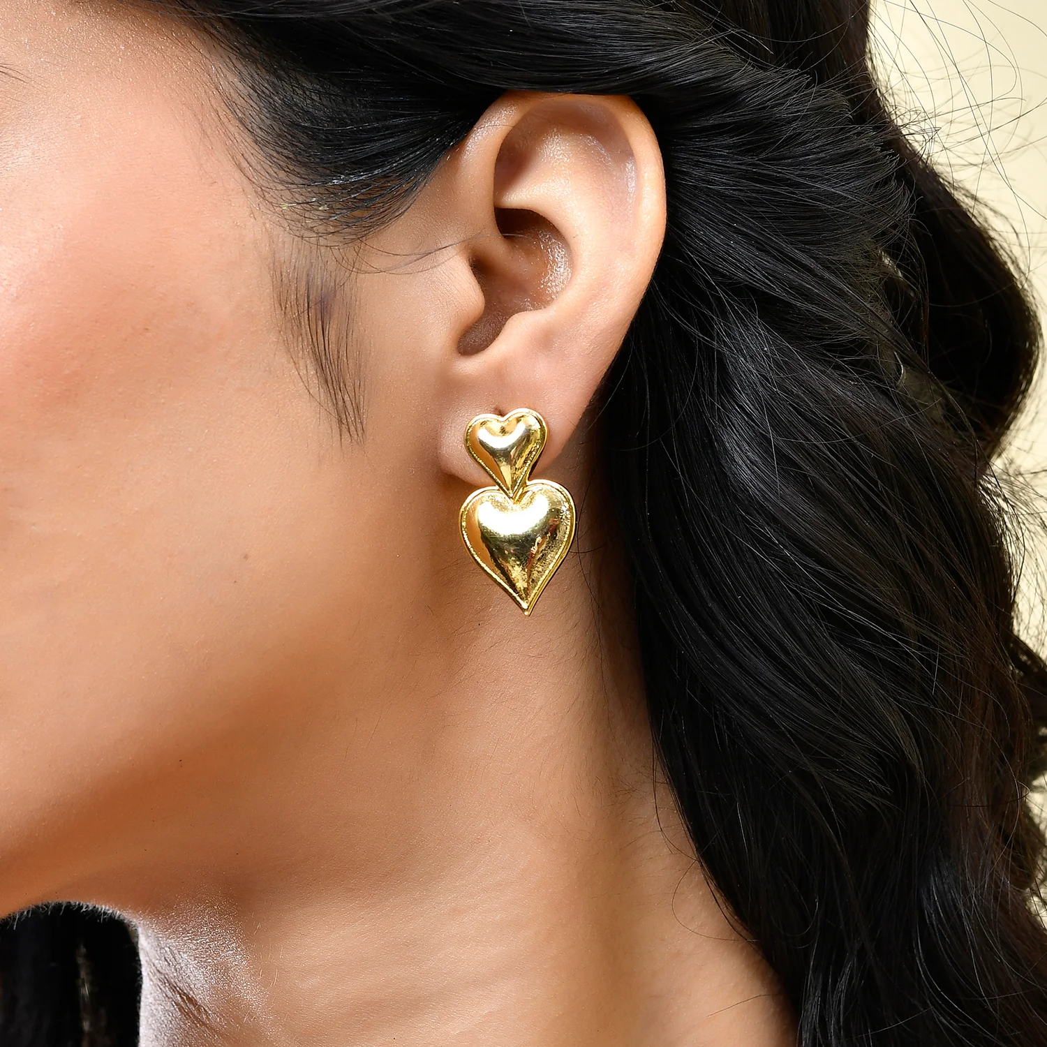Trendy Heart Pops Drop Earrings - Image 2