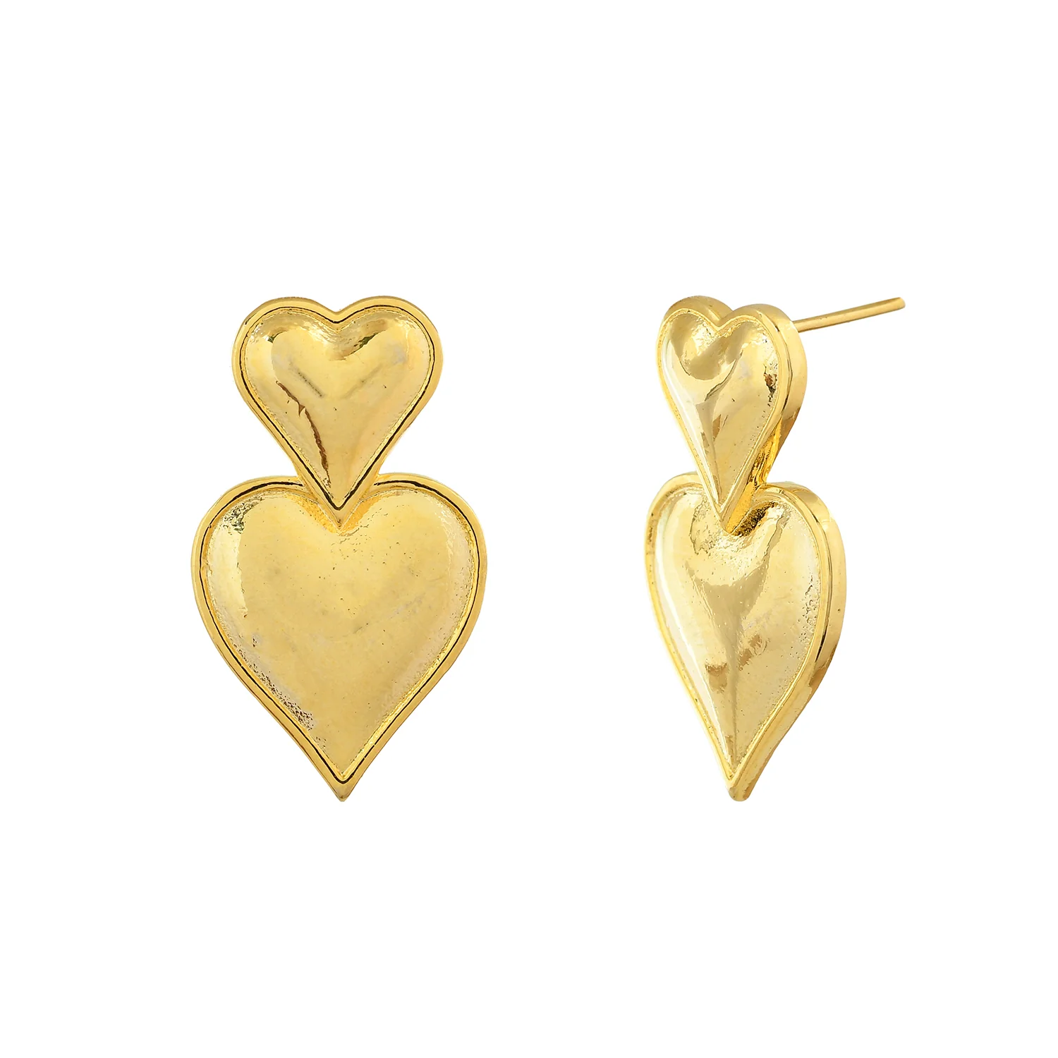 Trendy Heart Pops Drop Earrings - Image 3