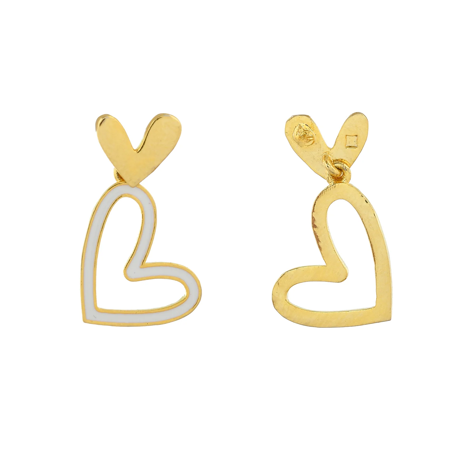 Trendy Love Drops Heart Earrings - Image 5