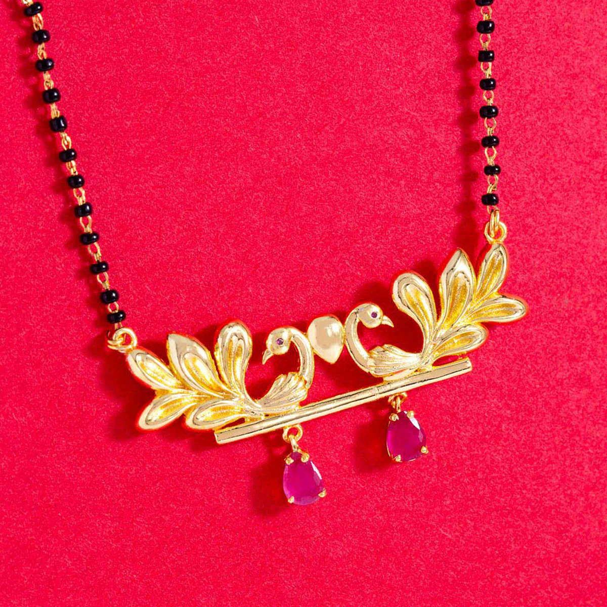 Trendy Peacocks Mangalsutra
