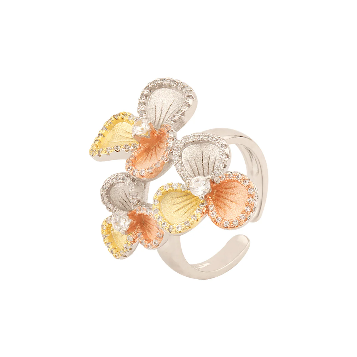 Troika Petals Motifs Ring - Image 3